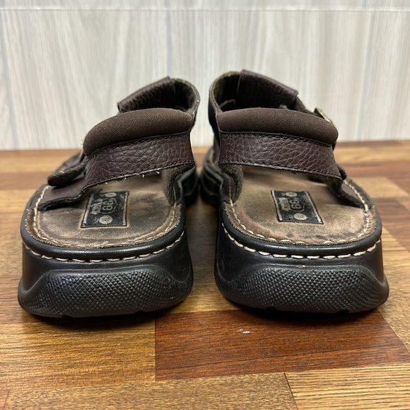 Route 66 Mens Sandals 11 Brown Chunky Fisherman Platform Lug 90s Y2k Vintage - Picture 6 of 10